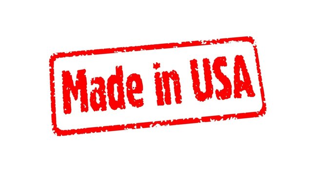 Stamp MADE IN USA