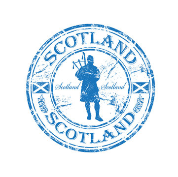 Scotland rubber stamp
