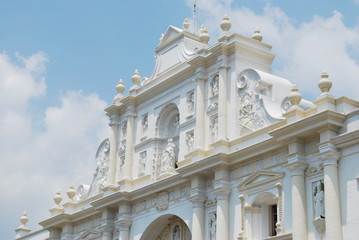 Beautiful Catholic Church in Antigua Guatemala