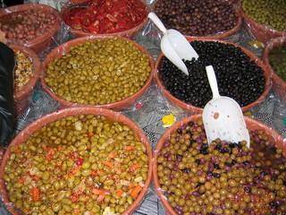 Oliven auf dem Markt
