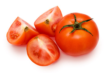 Tomatoes isolated