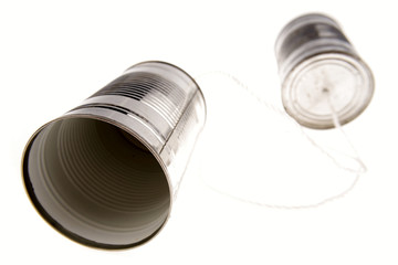 Tin can telephone