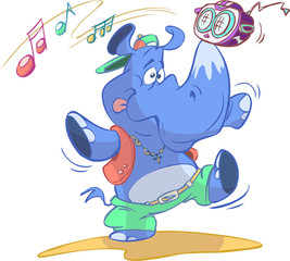 hip hop rhino