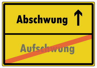 Abschwung Aufschwung