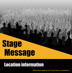 Stage Message Flyer