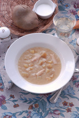 Zuppa di asparagi e patate Primi Piatti Emilia Romagna
