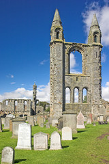 Fototapeta na wymiar Saint Andrews, Szkocja chatedral