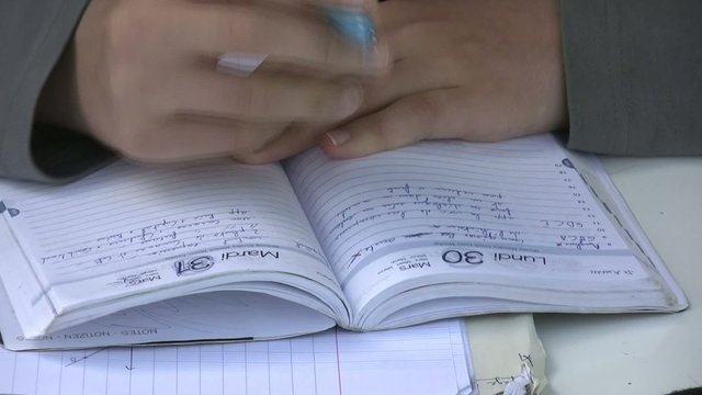 agenda de lyc&eacute;en