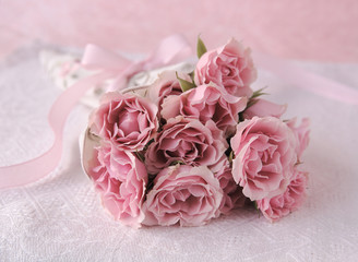 pink roses