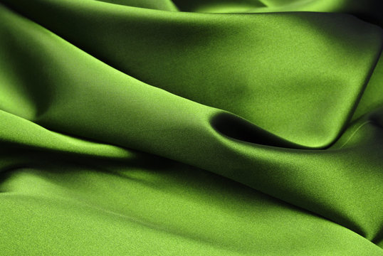 Green Curtain Background