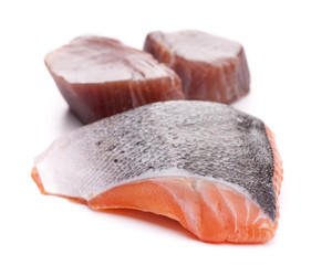 Lachs und Thunfisch