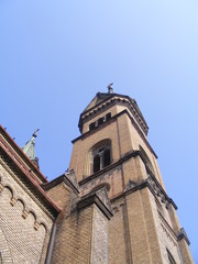 Fototapeta na wymiar the catholic's wall church