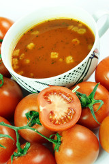 tomaten creme suppe