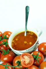 tomaten creme suppe