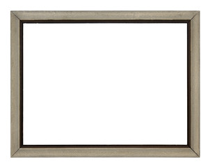 Obraz premium Wooden picture frame with clipping path