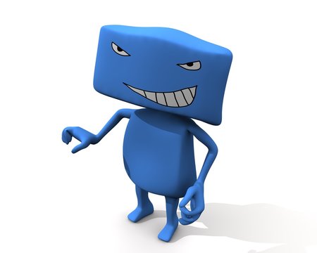 enfadado