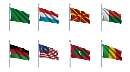 World Flag Set 14