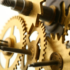 mechanical clock gear