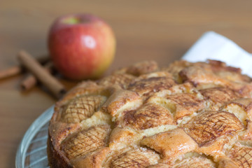 Apfelkuchen mit Zimt