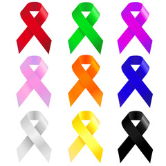 ruban de toutes les couleurs