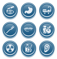 Button icon set 15