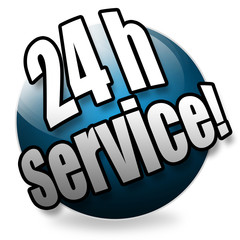24h Service! Button