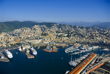 Obraz premium seaport town