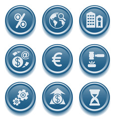 Button icon set 25