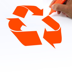 ecologie main ecrire