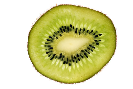 Aufgeschnittene Kiwi Frucht