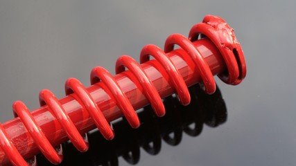 Coiled spring