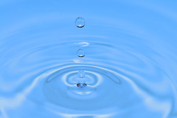 splash of water drops