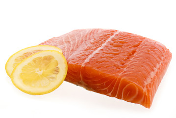 Lachs mit Zitrone