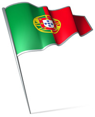 Flag pin - Portugal