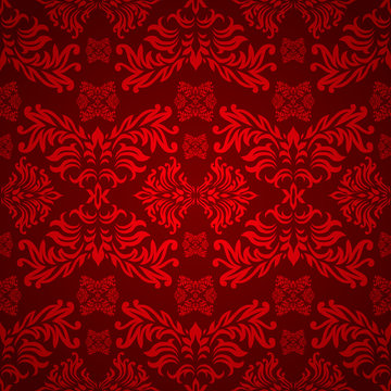 Red Floral Gothic