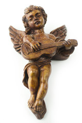 Fototapeta na wymiar Angel with violin