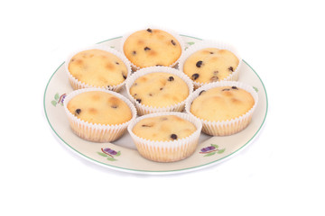 muffins on the plate