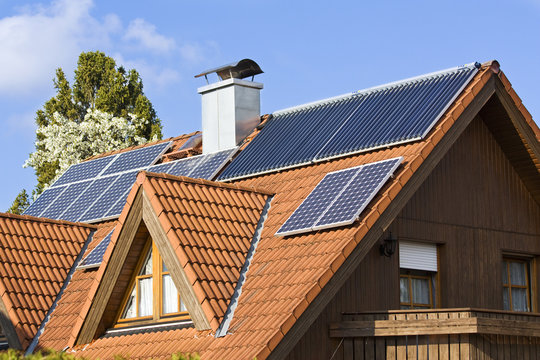 Solaranlage Dach