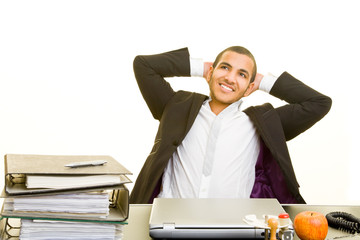 Entspannt am Arbeitsplatz