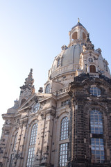 Fototapeta na wymiar Frauenkirche Dresden Detail