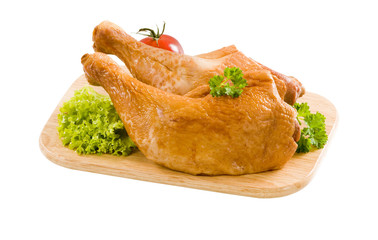 Smoked chicken legs
