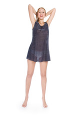 Naklejka premium The girl in transparent dress