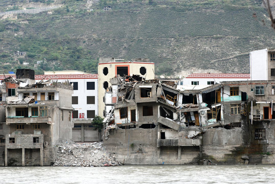 A terrible earthquake