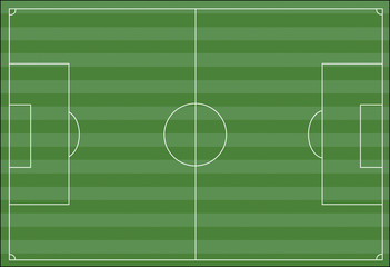Soccer Field Vector © Brocreative