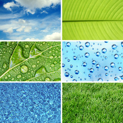 Nature eco backgrounds