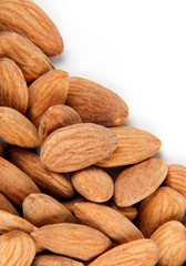 close-up background almonds 2