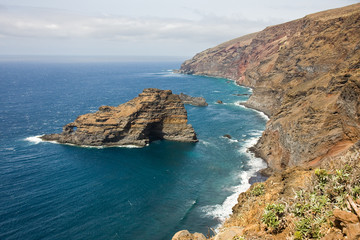 Fototapeta na wymiar Piękne wybrzeża La Palma