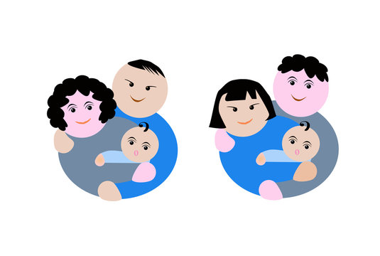 famiglie di differente etnia