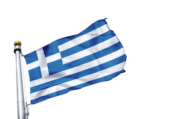 Obraz premium drapeau grèce