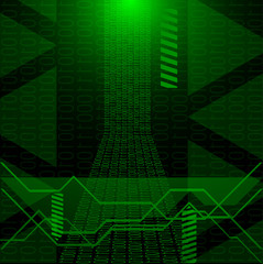 technology abstract backdrop. Vector illustration